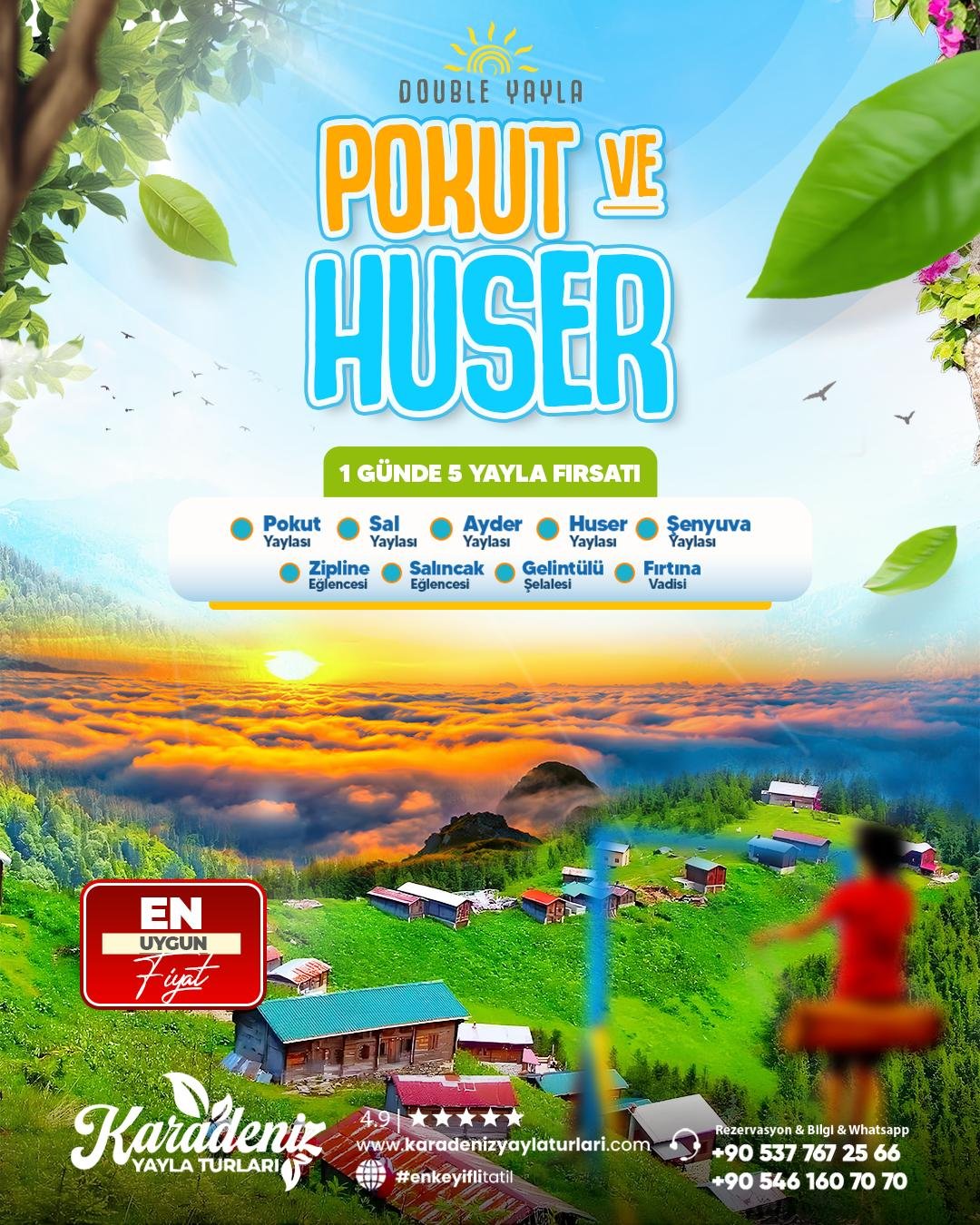 Pokut Yaylası & Huser Yaylası Double Tur